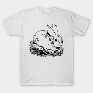 Bunny Rabbit Resting T-Shirt